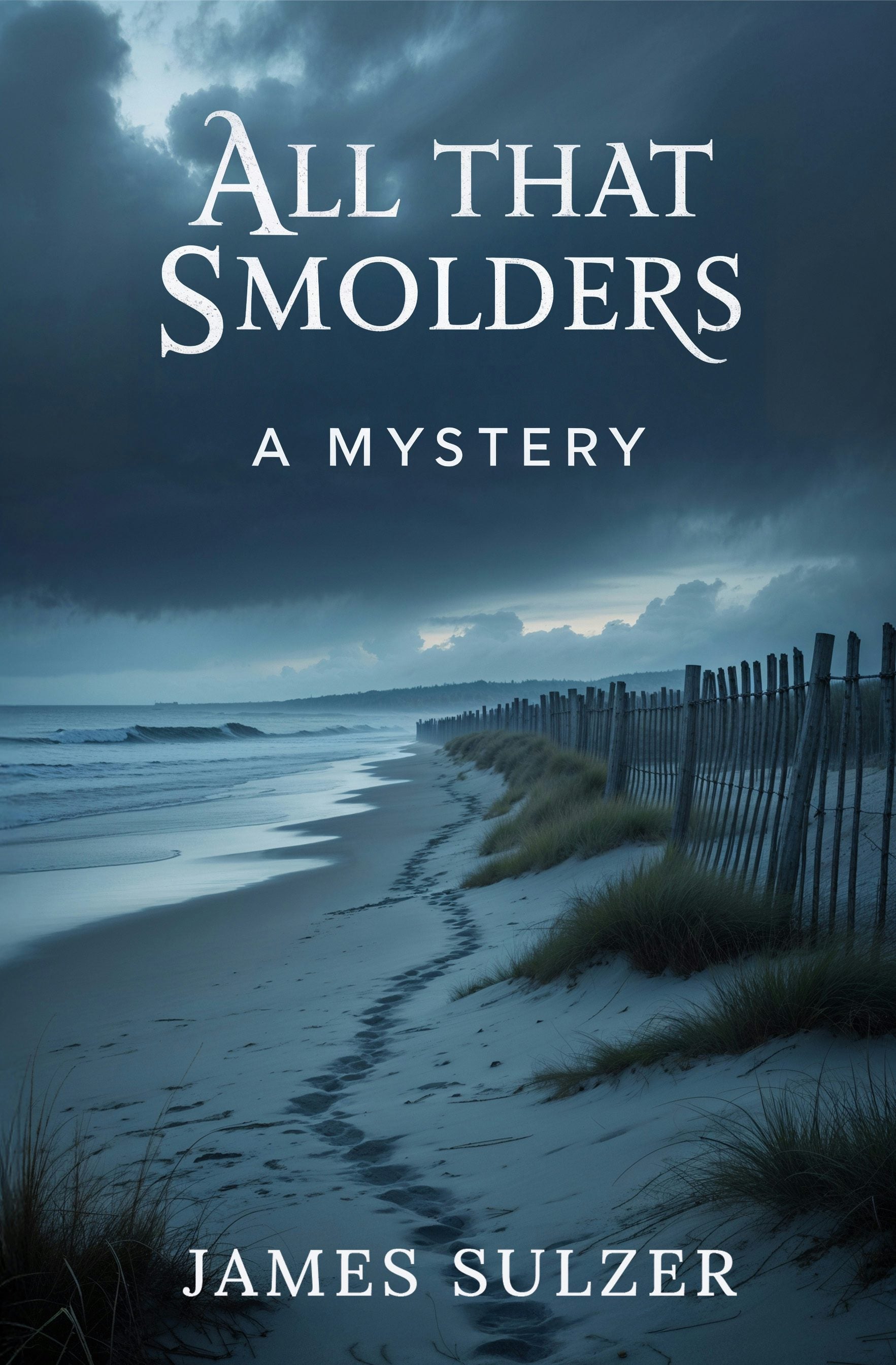 Book cover image for All That Smolders ISBN: 9781636987576